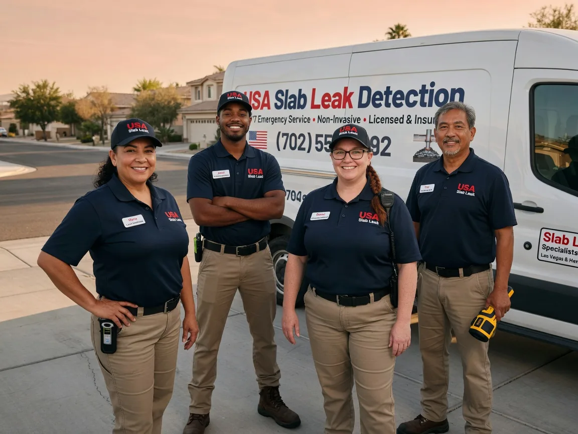 Slab Leak Repair company in Leland, IL